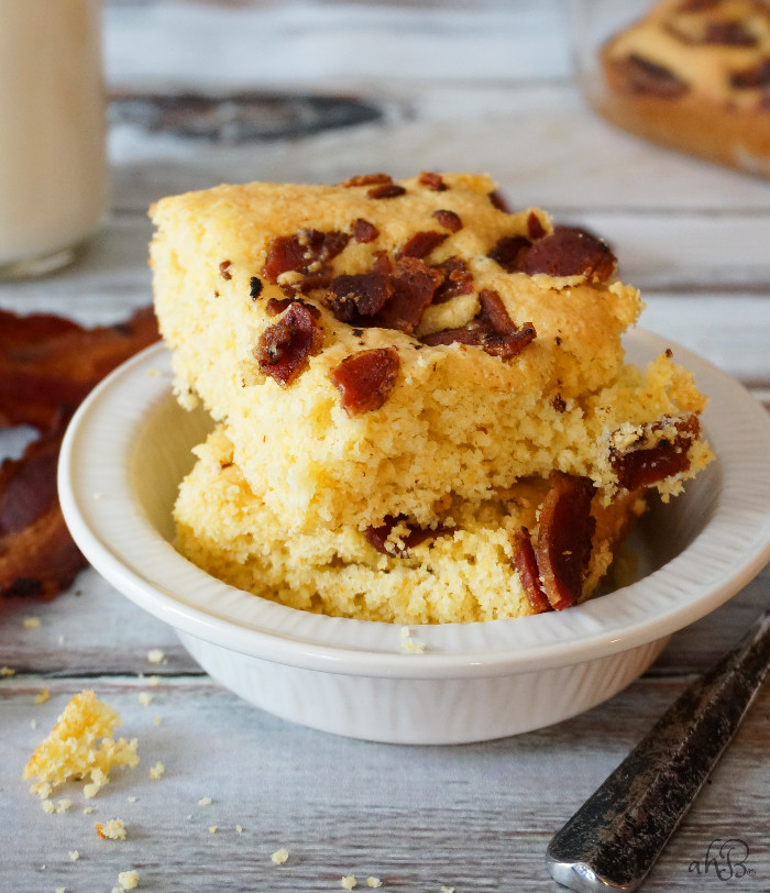 Maple Bacon Cornbread Accidental Happy Baker