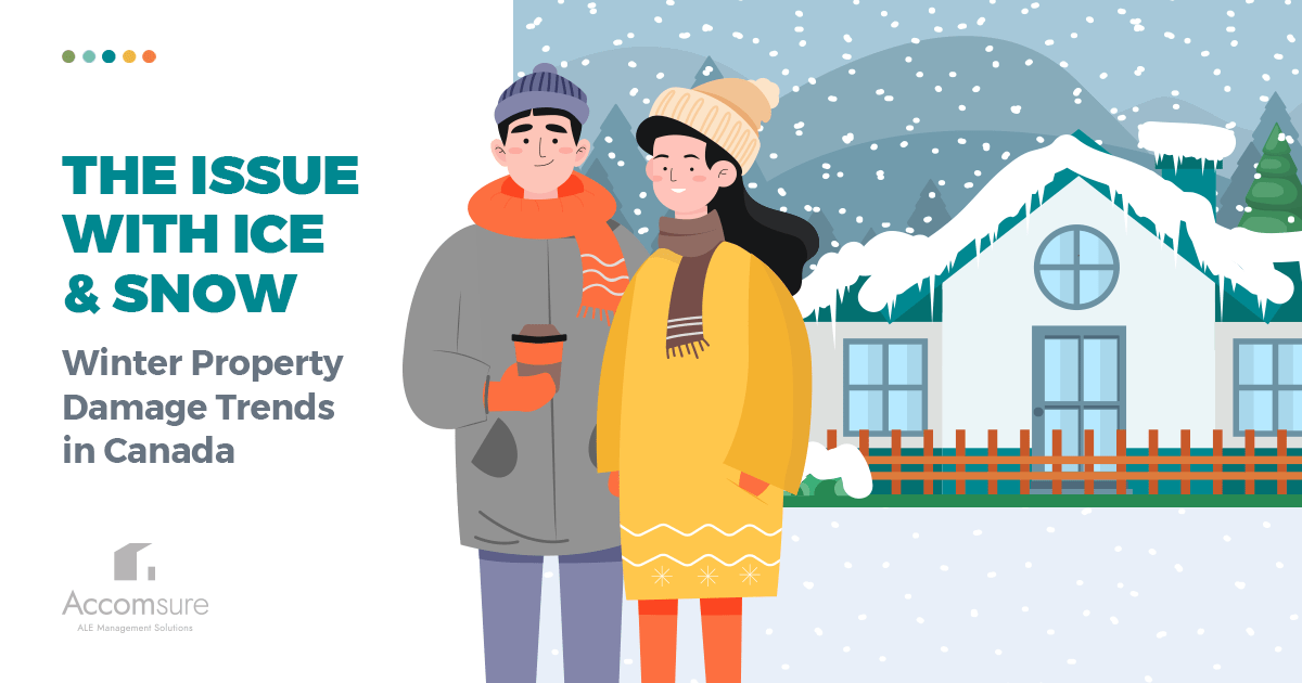 The Issue With Ice & Snow Winter Property Damage Trends in Canada