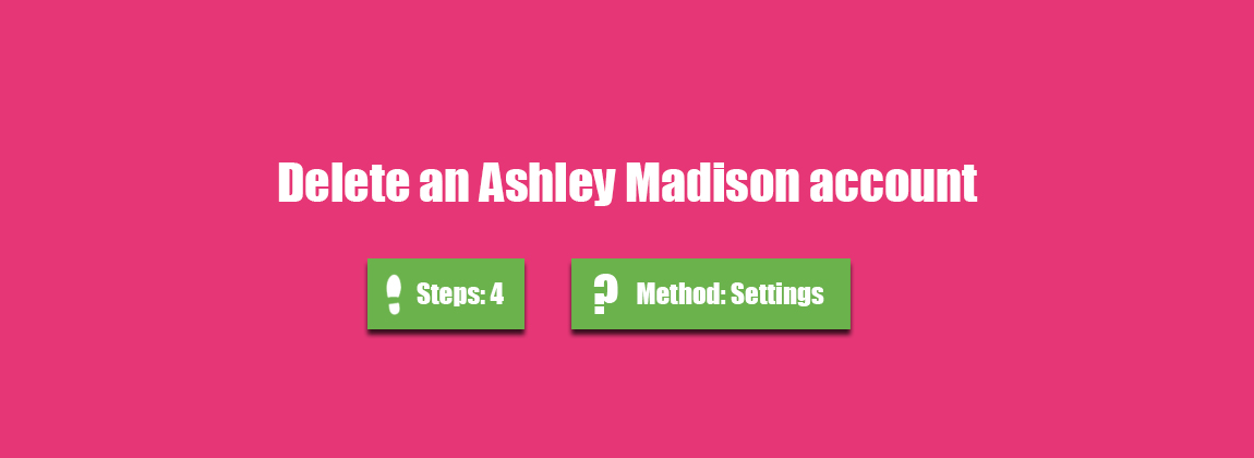 How To Delete Ashley Madison Account
