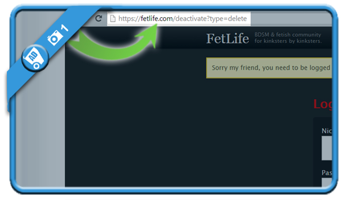 How to delete a Fetlife account? AccountDeleters