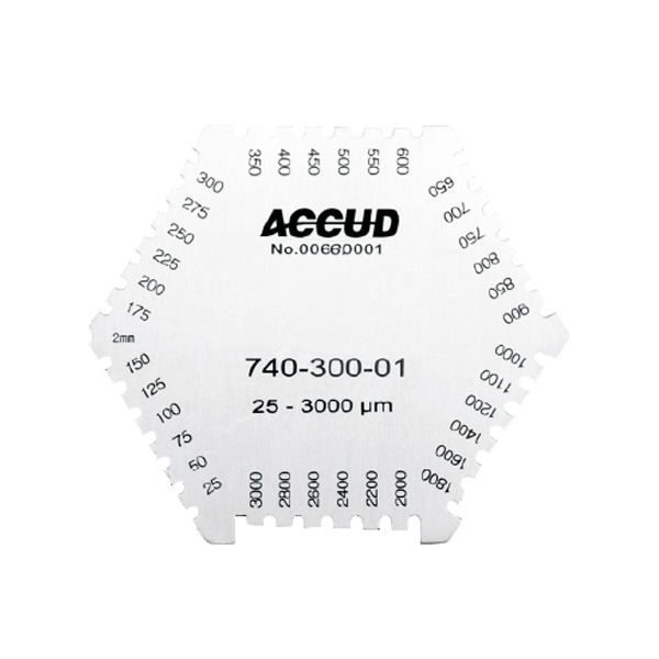 WET FILM GAUGE ACCUD