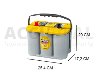 Optima Yts4.2 Yellow Top Agm Accu Kopen? - Accudeal