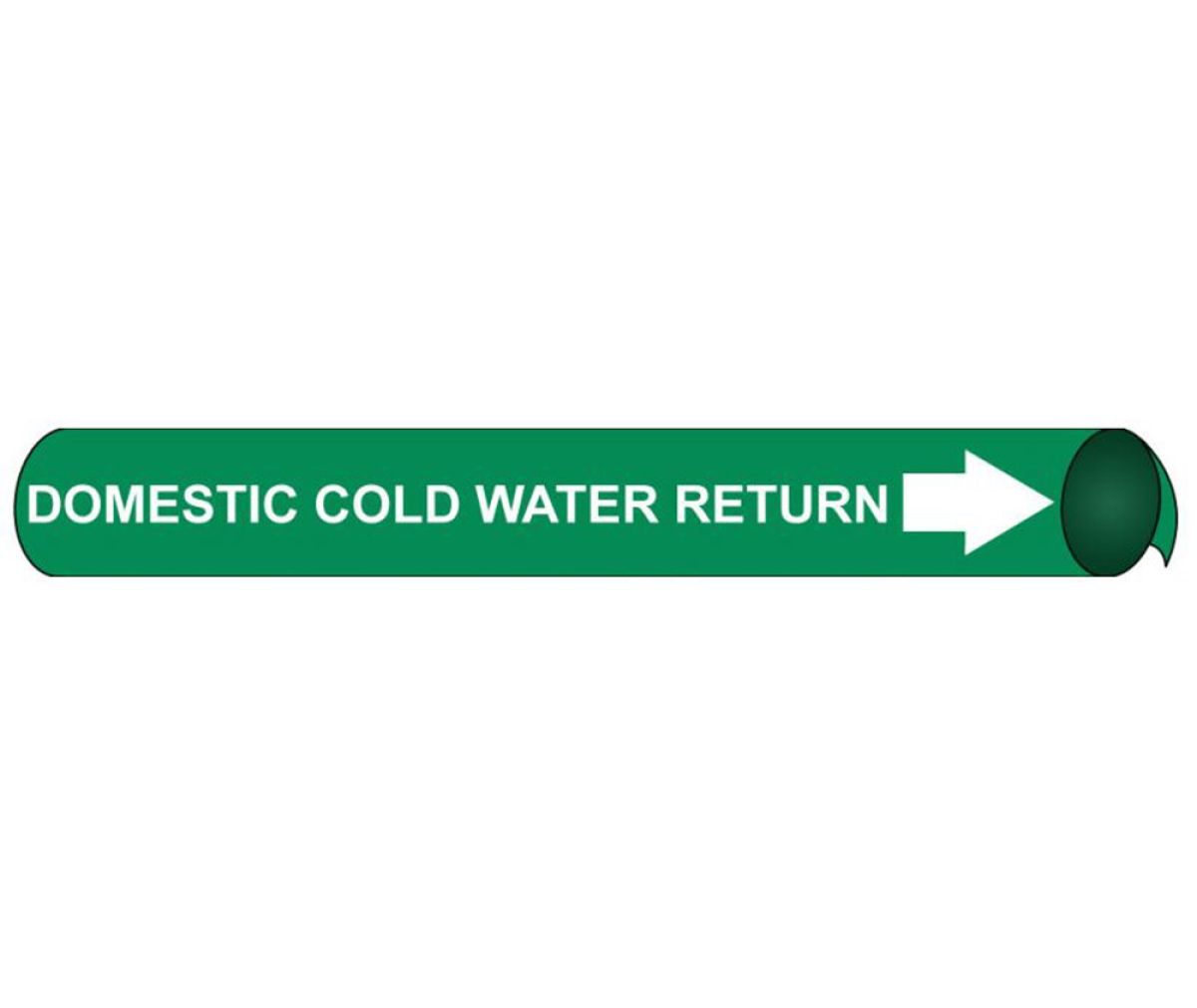 DEIONIZED WATER PRECOILED/STRAPON PIPE MARKER (H4035)