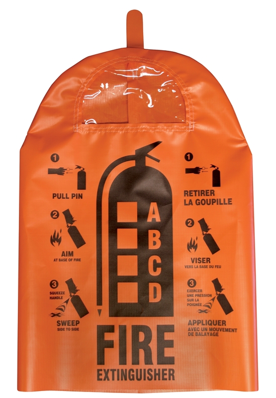 Bilingual Fire Extinguisher Tags/Covers PCF468