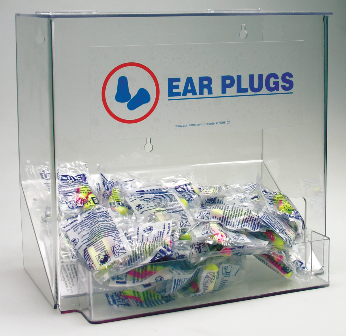 Standard Label Large Ear Plug Dispenser HDH102