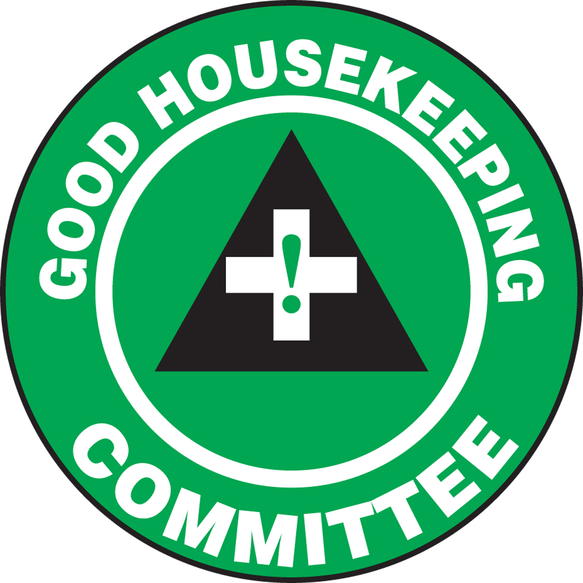 Good Housekeeping Committee Hard Hat Stickers LHTL125