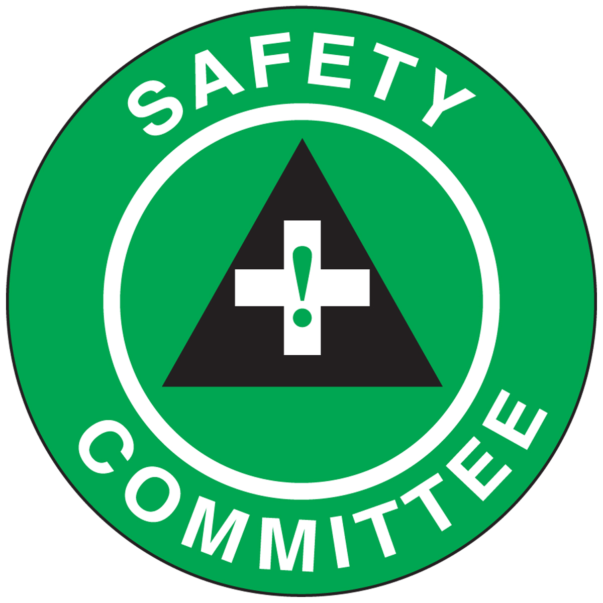 Safety Committee Hard Hat Stickers LHTL149