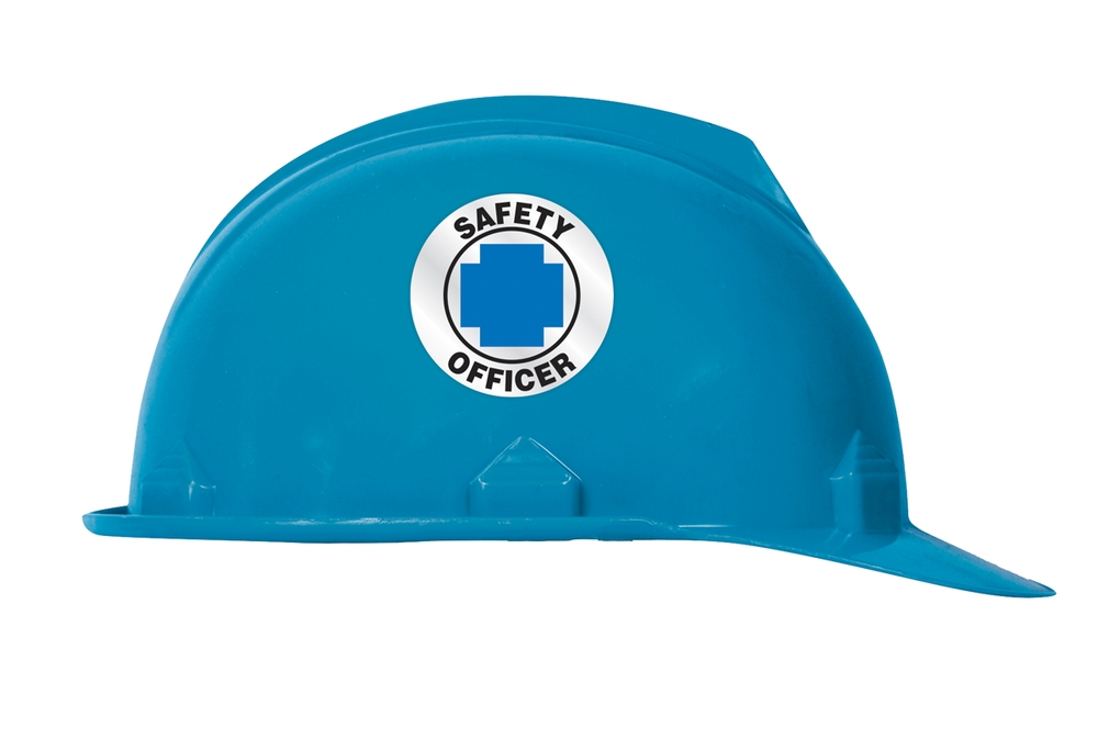 Safety Officer Emergency Response Reflective Helmet Sticker LHTL645