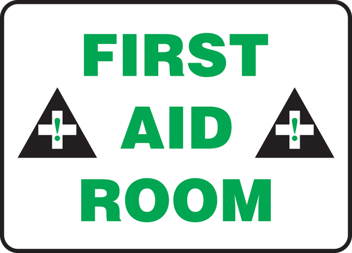 First Aid Room Safety Sign MFSD971