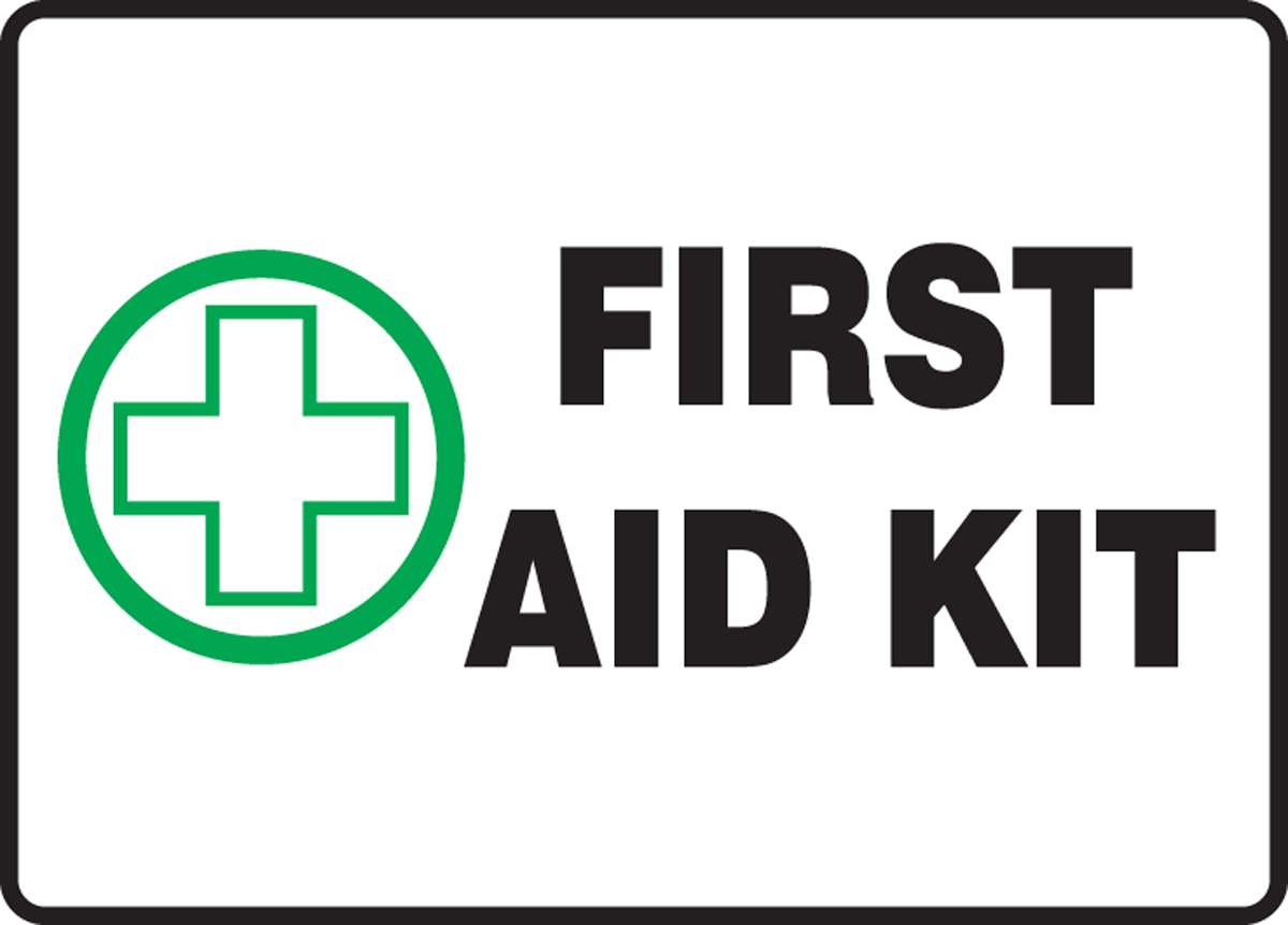 First Aid Kit Safety Sign MFSD441