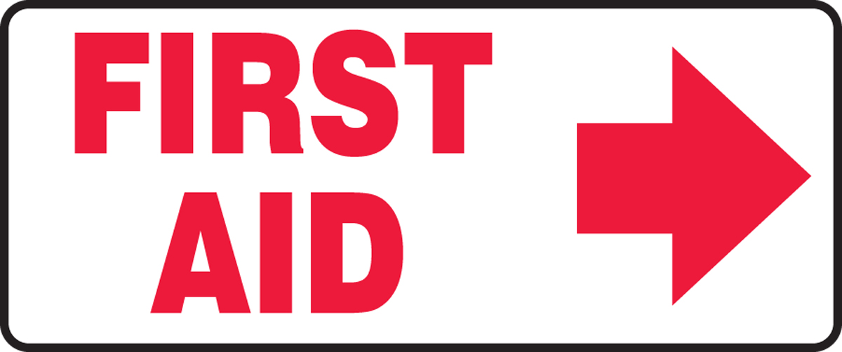 First Aid Safety Sign MFSD585