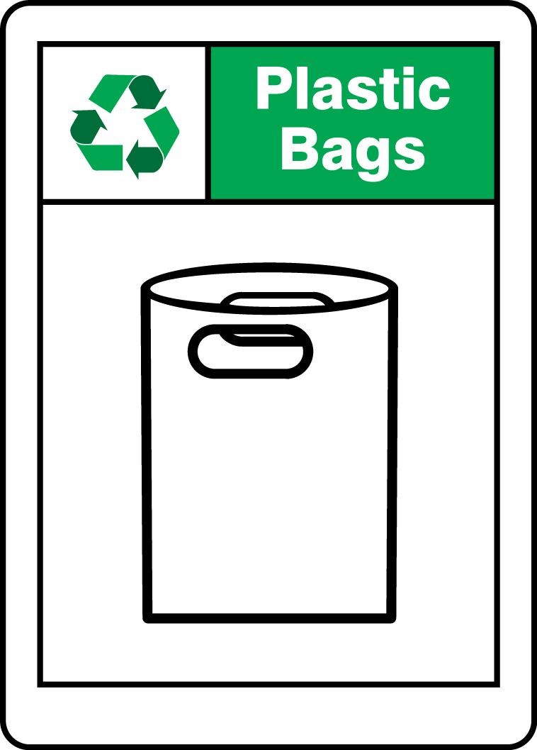 Plastic Bags Safety Signs MPLR675