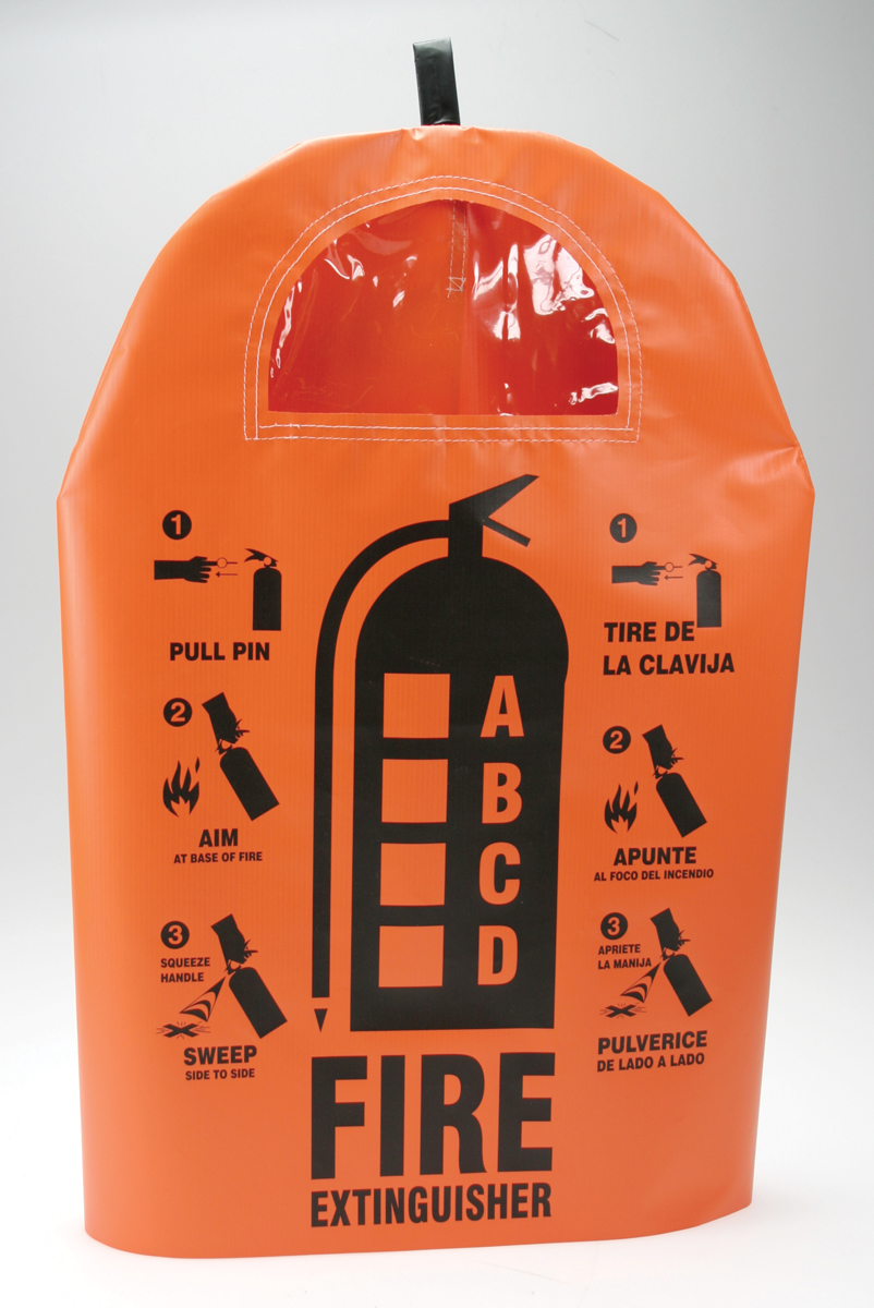 Bilingual Fire Extinguisher Tags/Covers PCF468