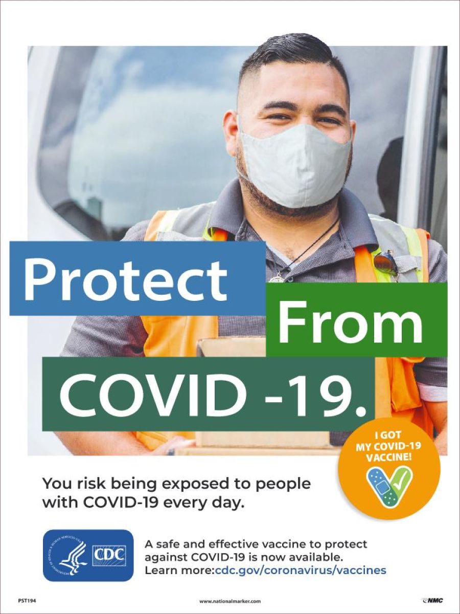 PROTECT FROM COVID19 (SAFETY WORKER) (PST194C)