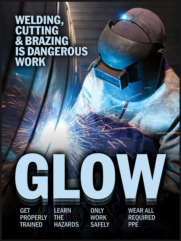Welding Safety Posters Welding Cutting & Brazing Is Dangerous Work