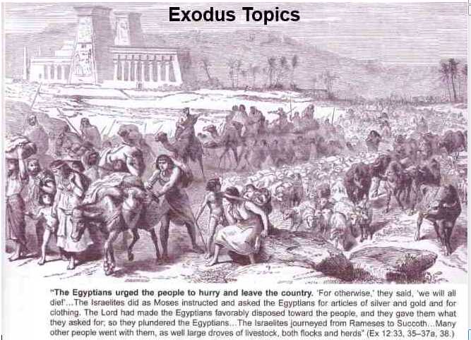 Exodus Topics