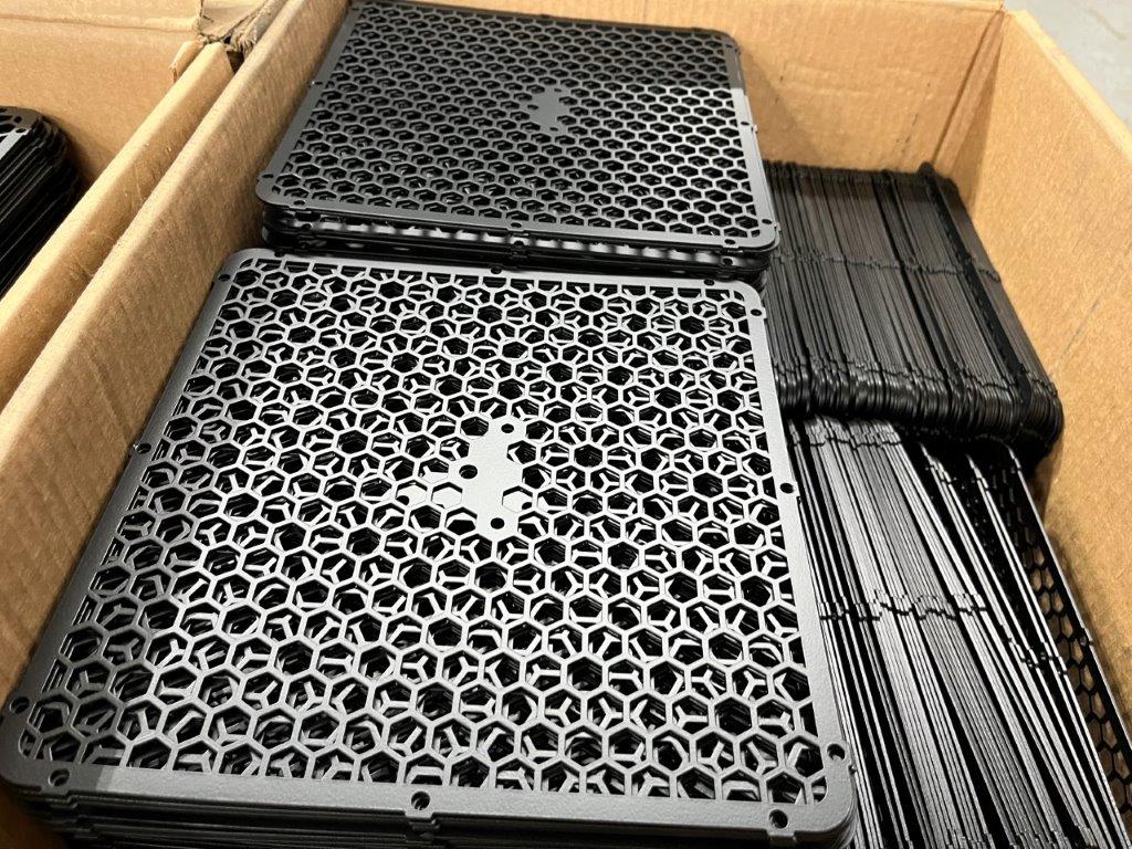 Powder Coating Paint Line Accurate Perforating