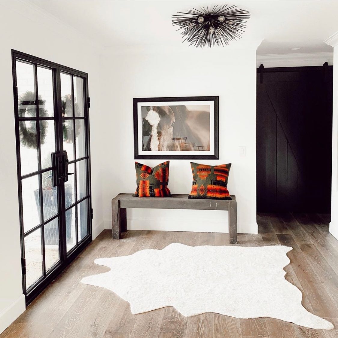 Affordable American Standard Hand Wrought Iron Entry Door