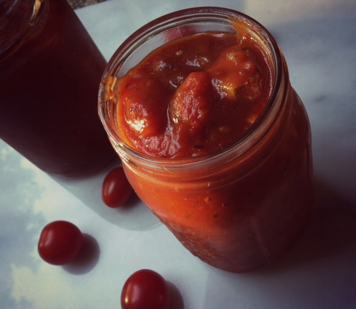 Slow Roasted Tomato Sauce Recipe A Cedar Spoon