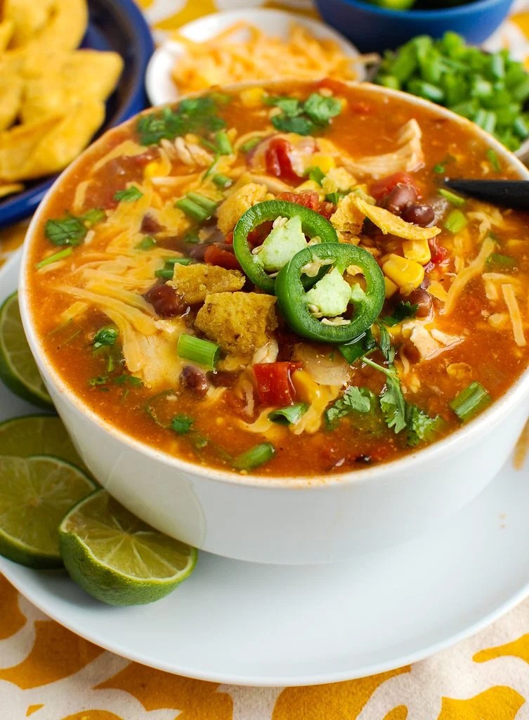 Chicken Enchilada Soup A Cedar Spoon