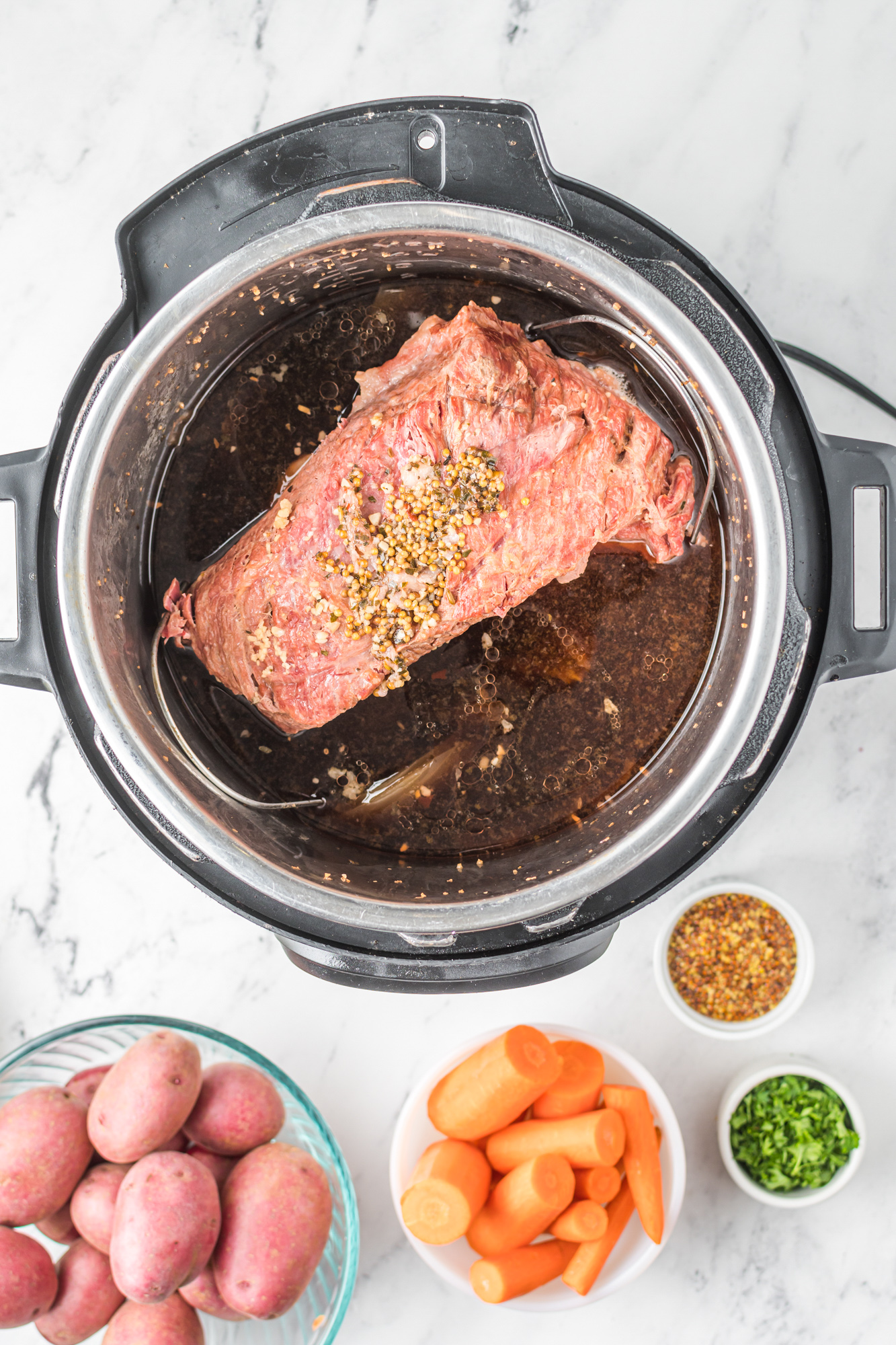 Instant Pot Corned Beef and Cabbage A Cedar Spoon