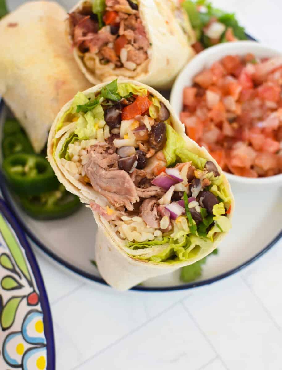 Pulled Pork Burritos A Cedar Spoon