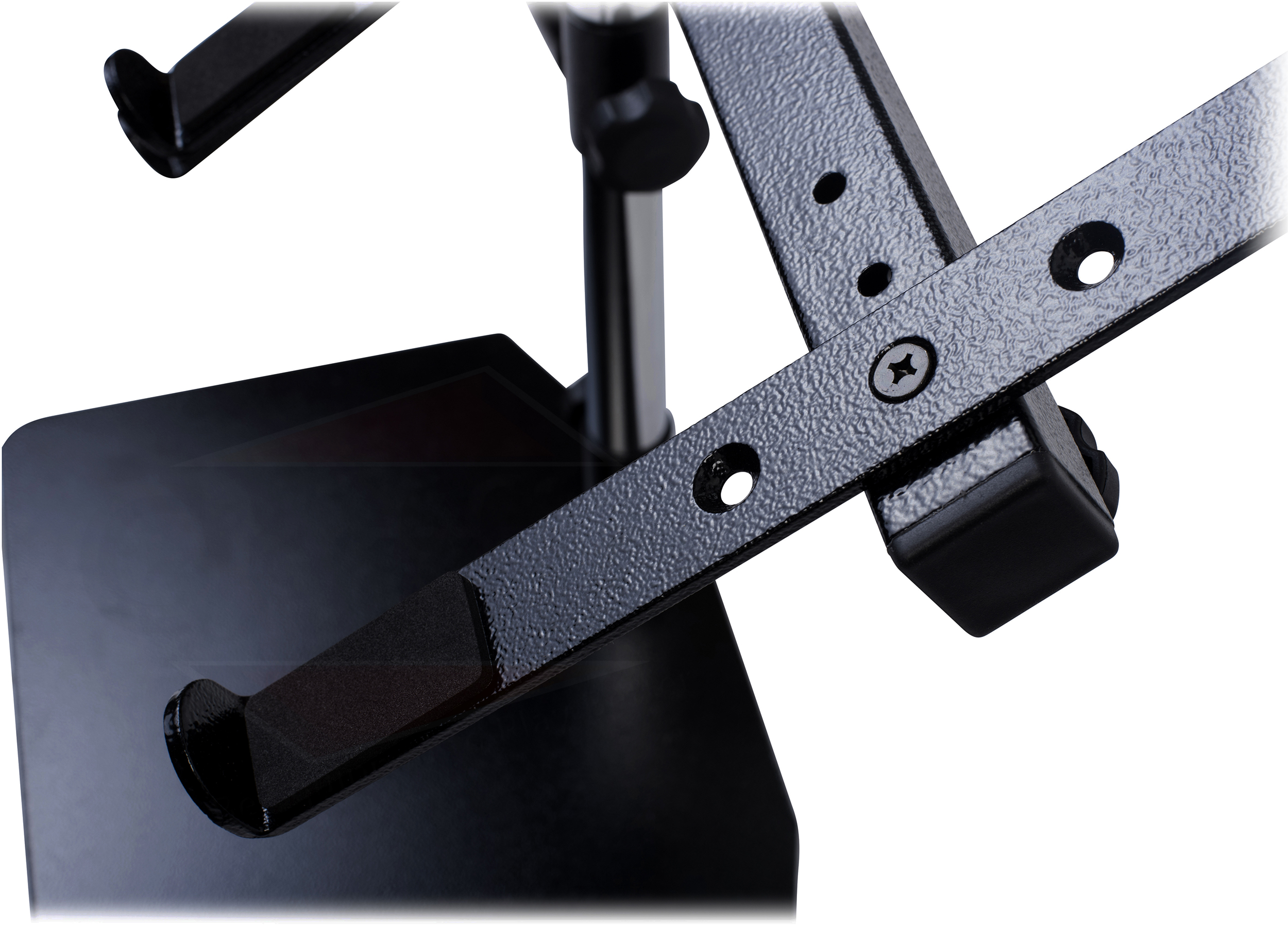 DJ Double Computer Laptop Stand Duel Mount Holder Studio Mixer