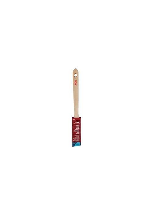 Paint Brush Select Angled 1in (25.4mm) Synthetic Wood Handle Ace Ace Hardware Maldives