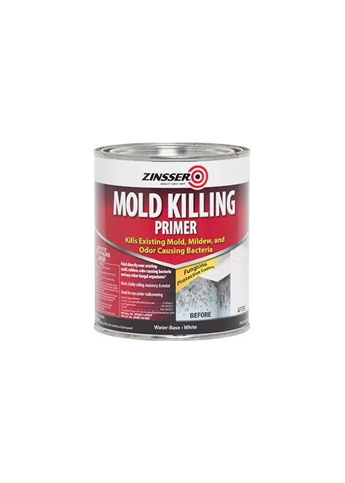 Zinsser White WaterBased Acrylic Mold Killing Primer 1Qt Ace Hardware Maldives