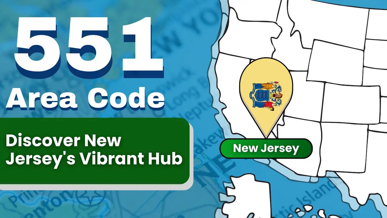 551 Area Code 2025 Código de área 551 Explore as vibrantes cidades de Nova Jersey