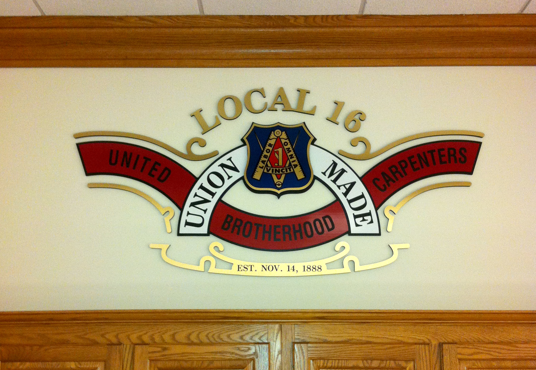 Carpenters Local Ace Sign Co