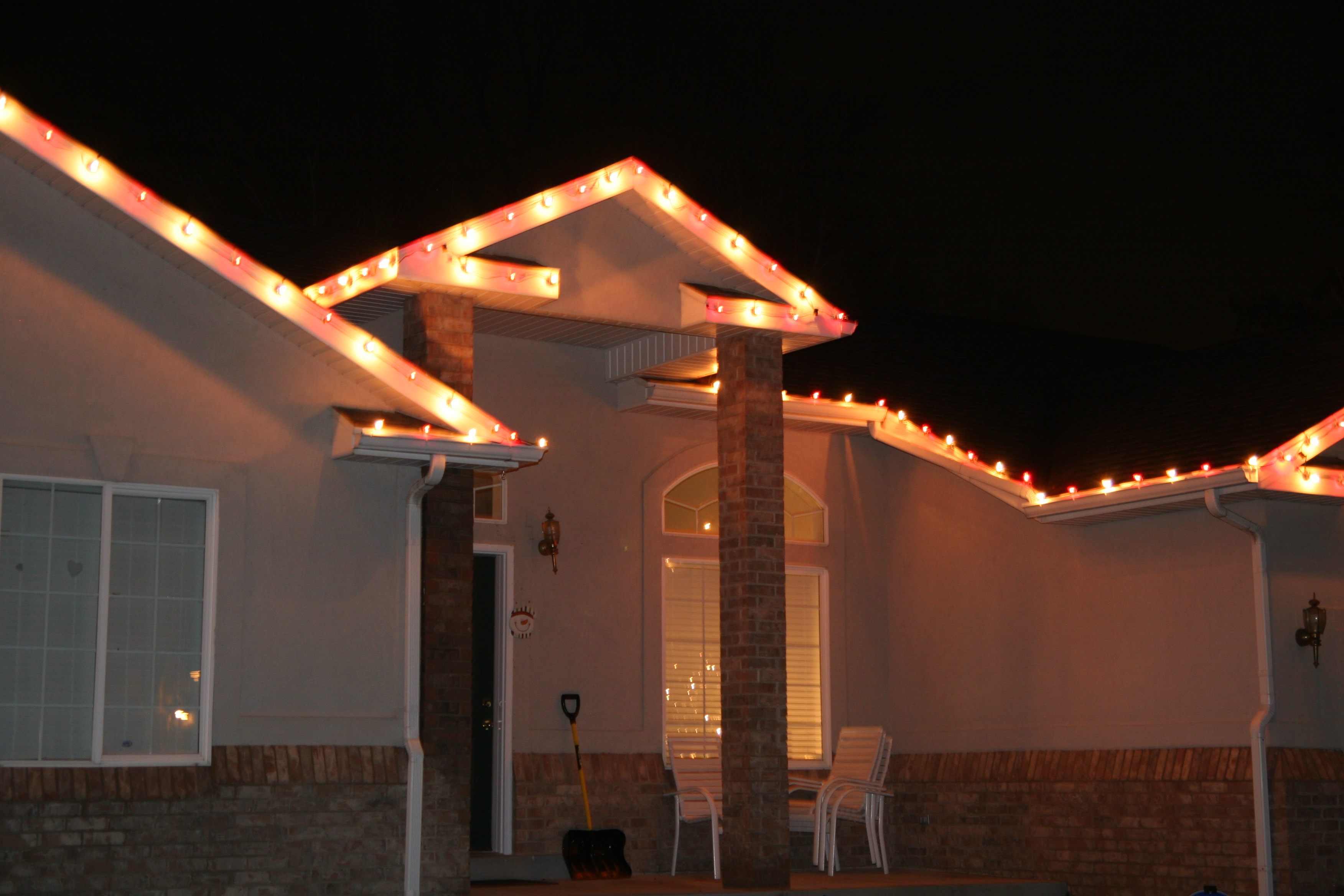 Holiday Light Installation in Utah County Ace's Spray Lawn Services