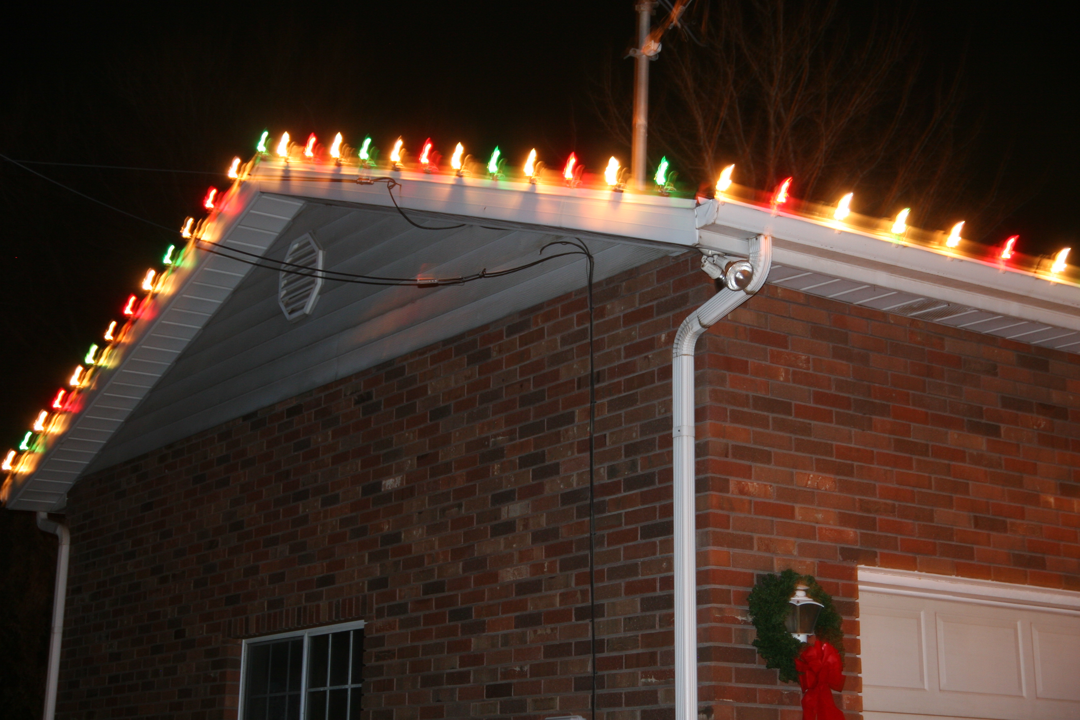 Holiday Light Installation in Utah County Ace's Spray Lawn Services