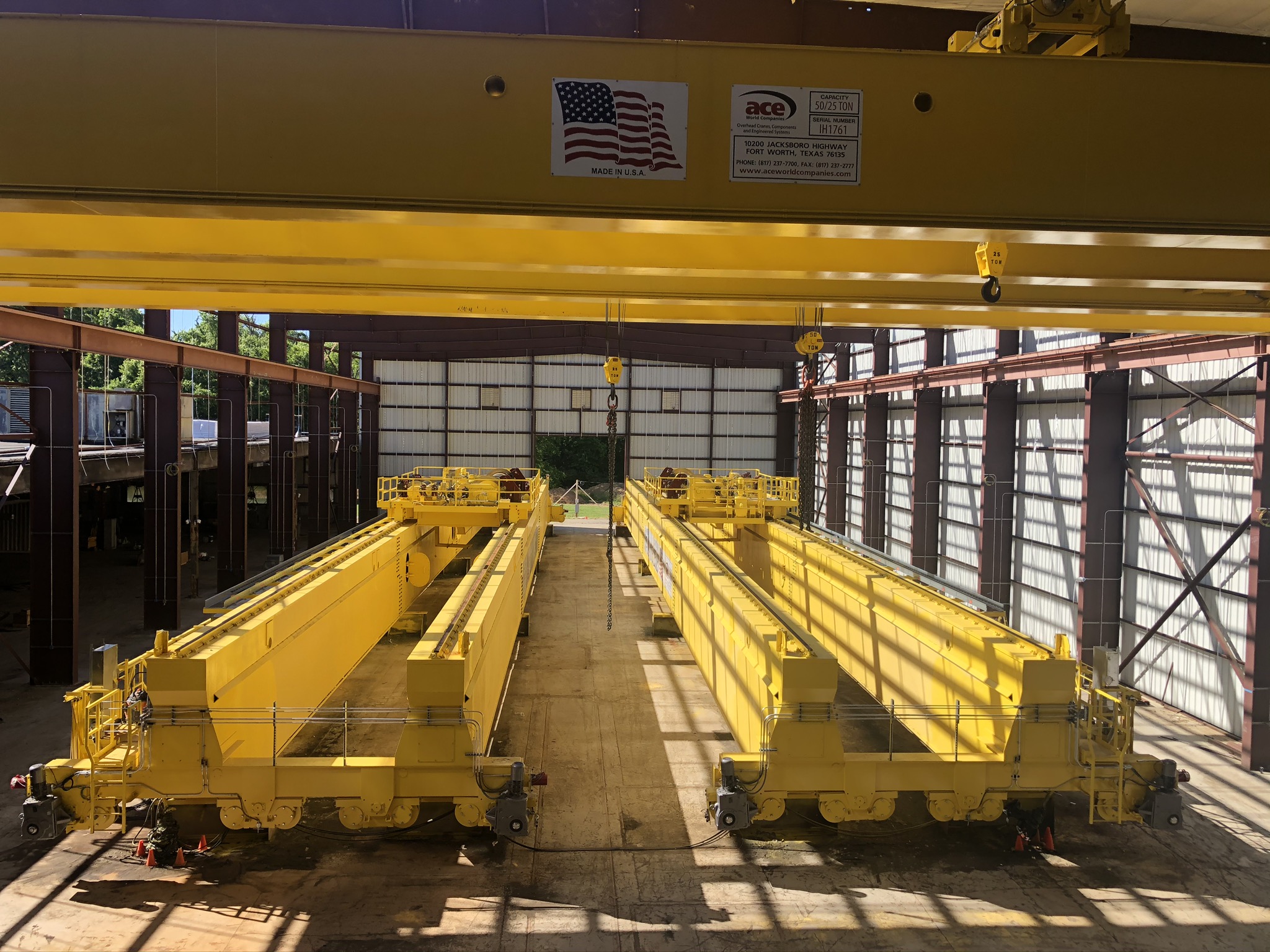 Industrial Overhead Crane Manufacturer American Made