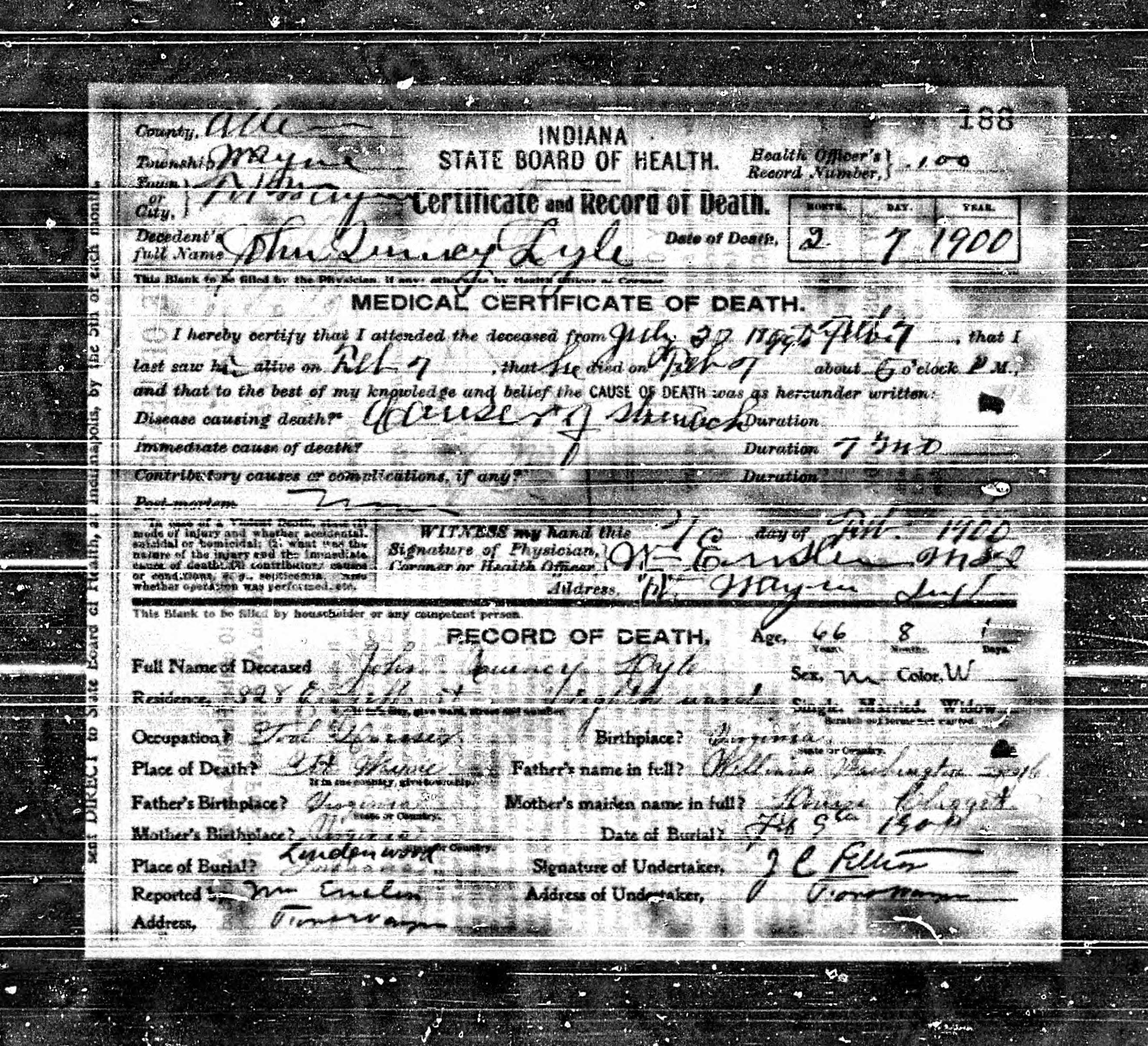 ACGSI Allen County Deaths