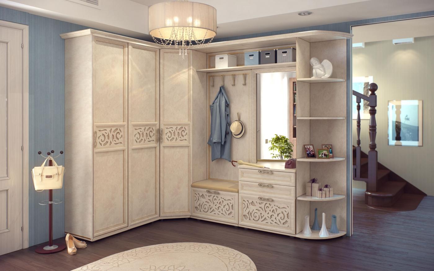 Top 15 Custom Corner Wardrobe Designs Ideas Homes in kerala, India