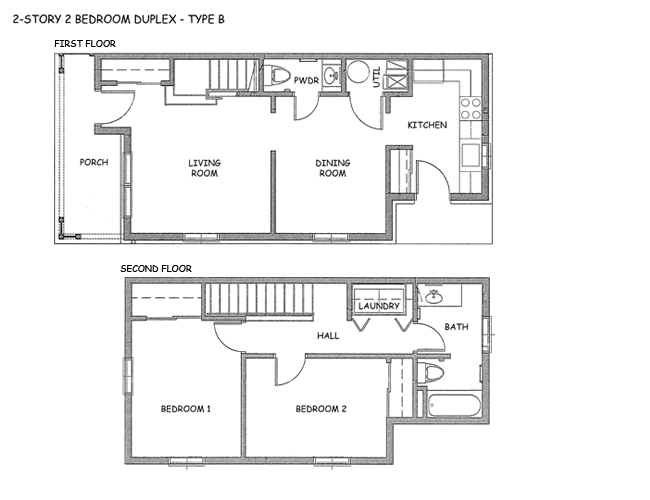 PA678 Groveton Village Floor Plans