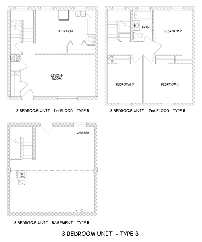 PA623 Prospect Terrace Floor Plans