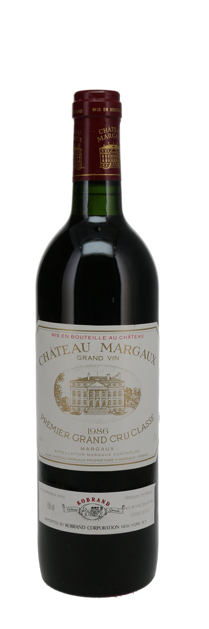 1986 Chateau Margaux Margaux 750ml Acker Wines Fine Wine Auctions