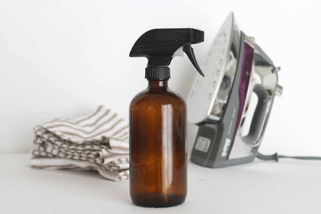 Homemade Spray Starch with Vodka and Cornstarch