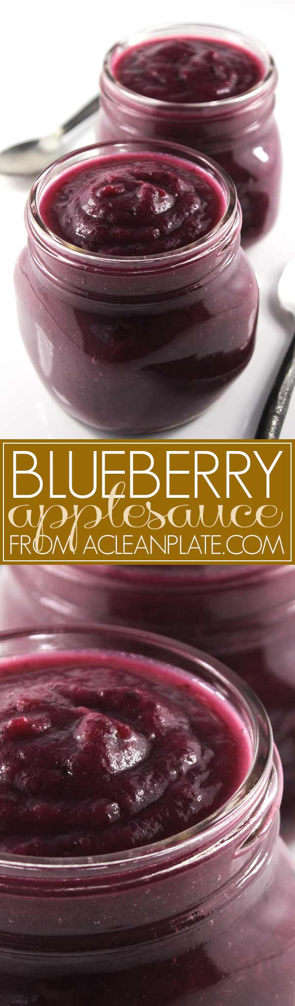 Blueberry Applesauce A Clean Plate