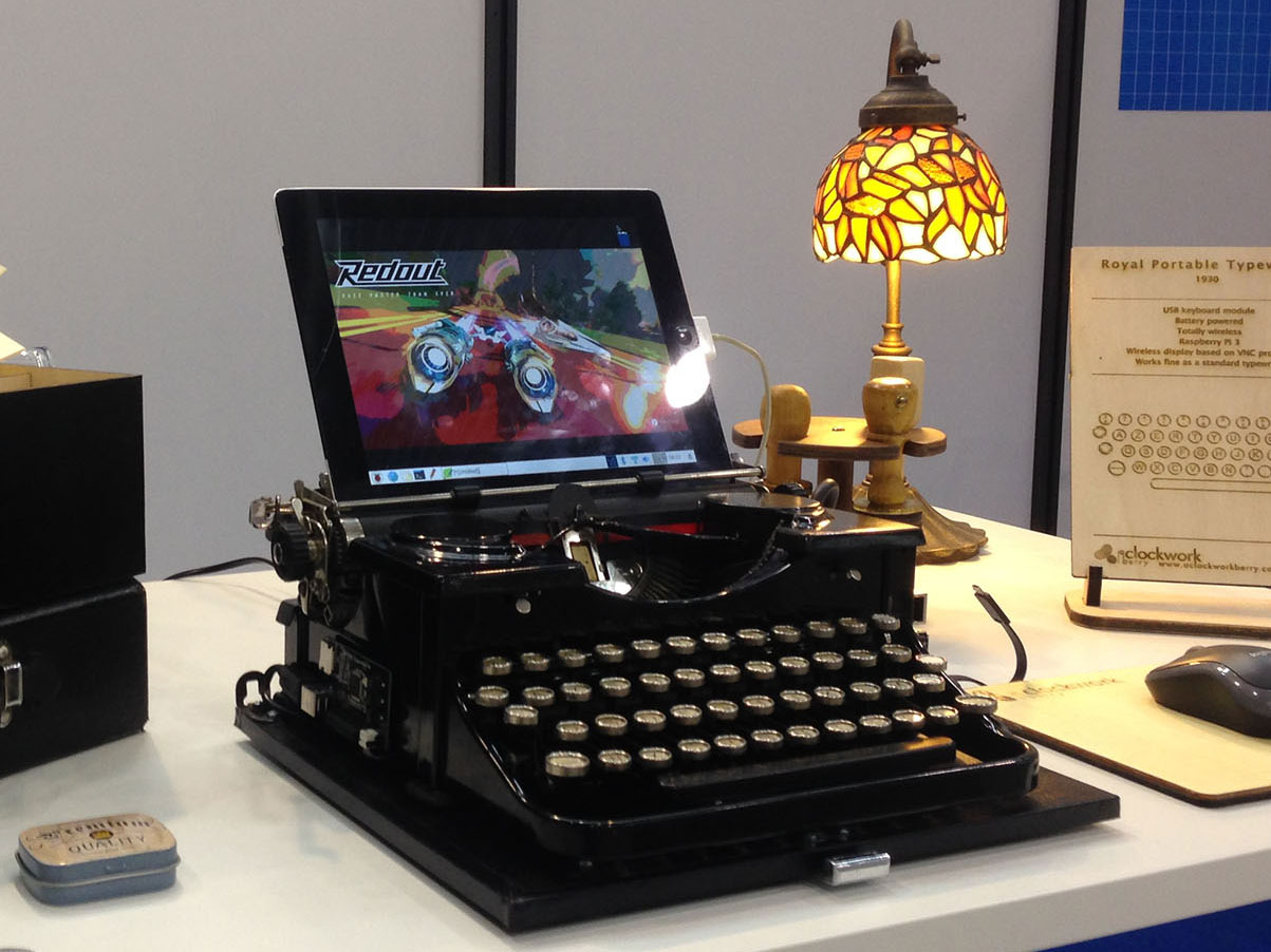 Steampunk Typewriter Laptop A Clockwork Berry