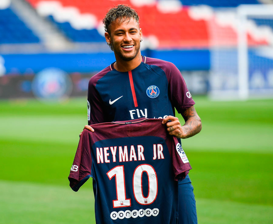 PSG unveil Neymar as world’s most expensive player ACLSports
