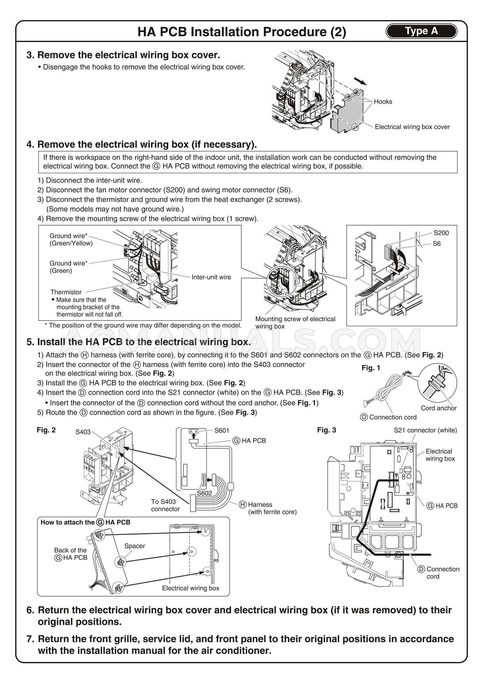 Daikin BRC944B2 Installation Instructions