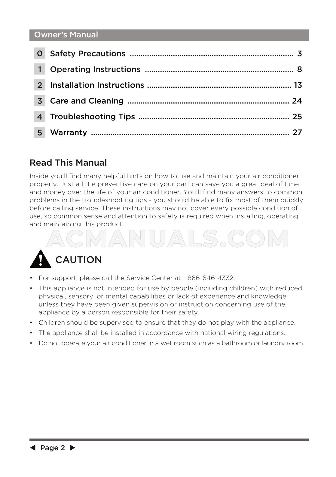 Midea MAW12V1QWT User Manual