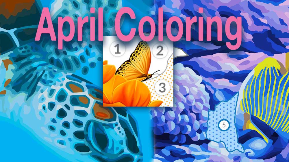 April Coloring for Android Color by Number for Adults