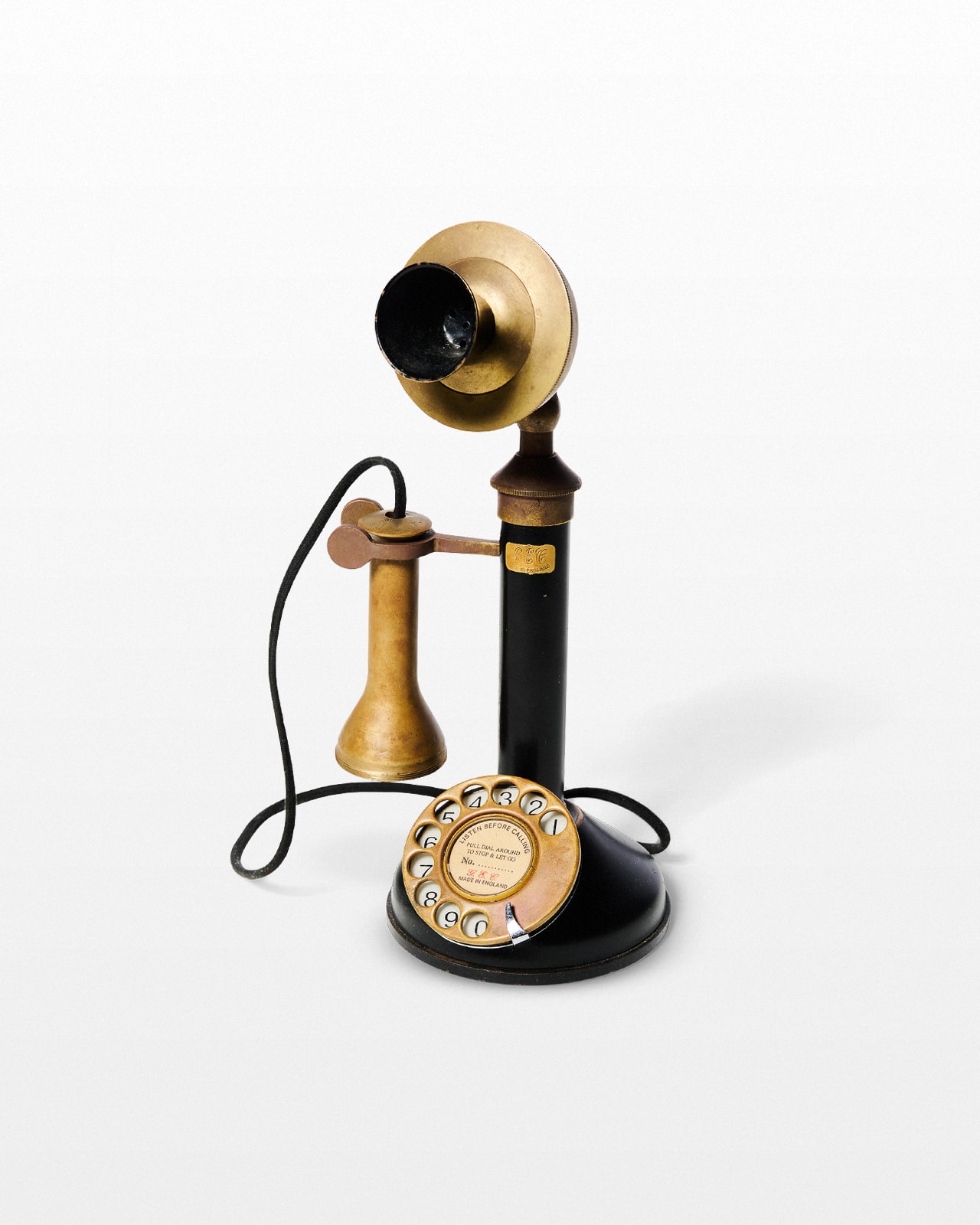 TE104 Ron Candlestick Phone Prop Rental ACME Brooklyn