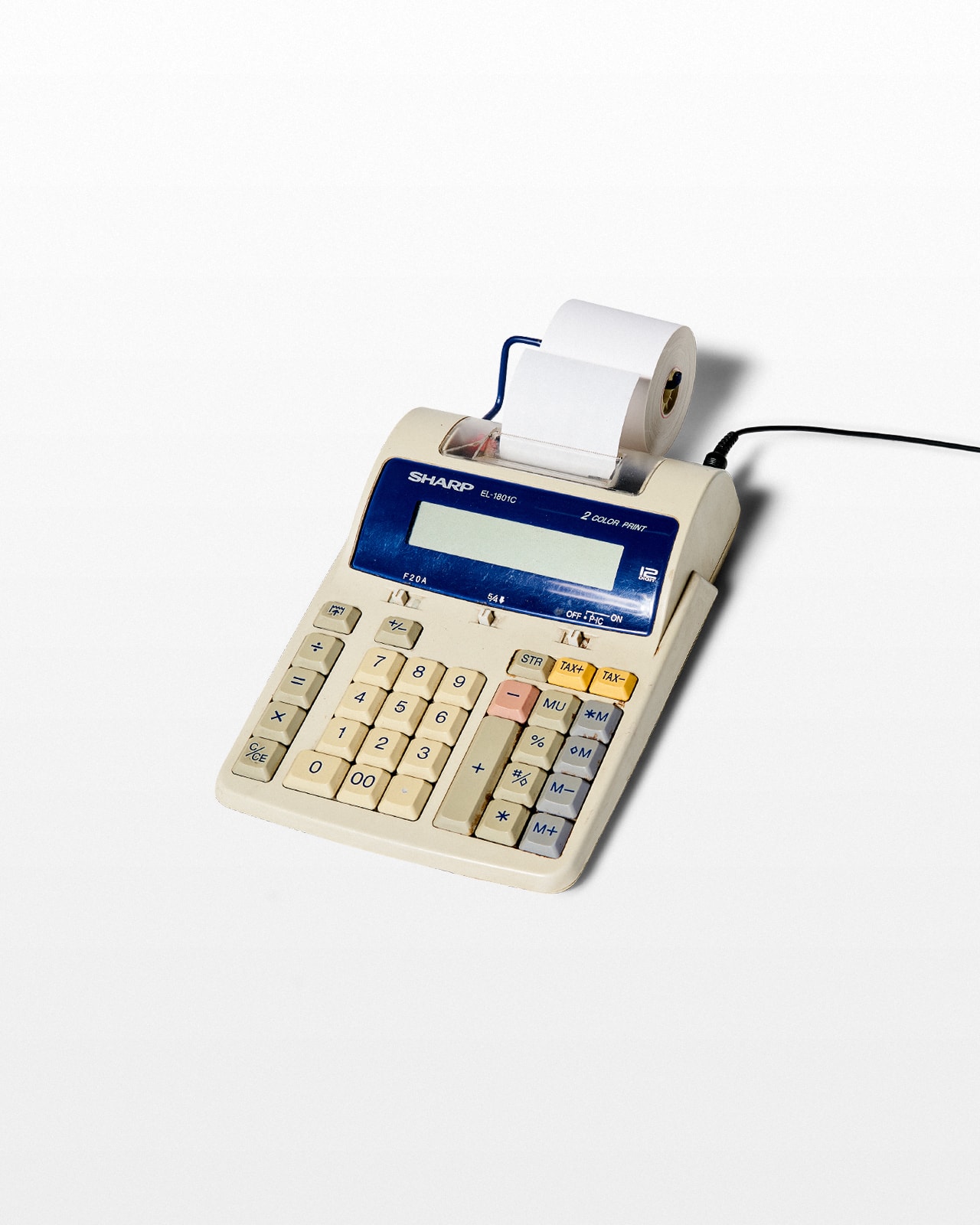 EC024 Receipt Desktop Calculator Prop Rental ACME Brooklyn