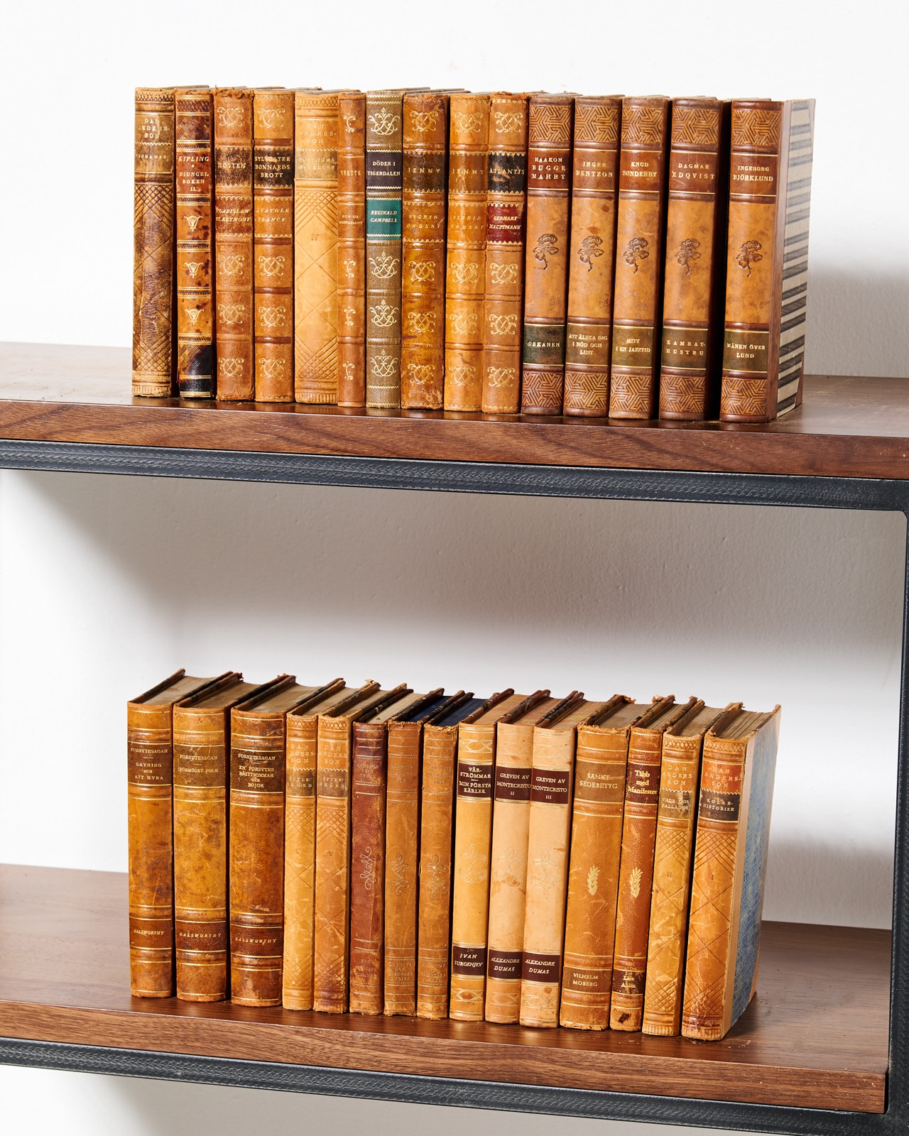 TA619 Atlantis Assorted Leather Book Collection Prop Rental ACME Brooklyn