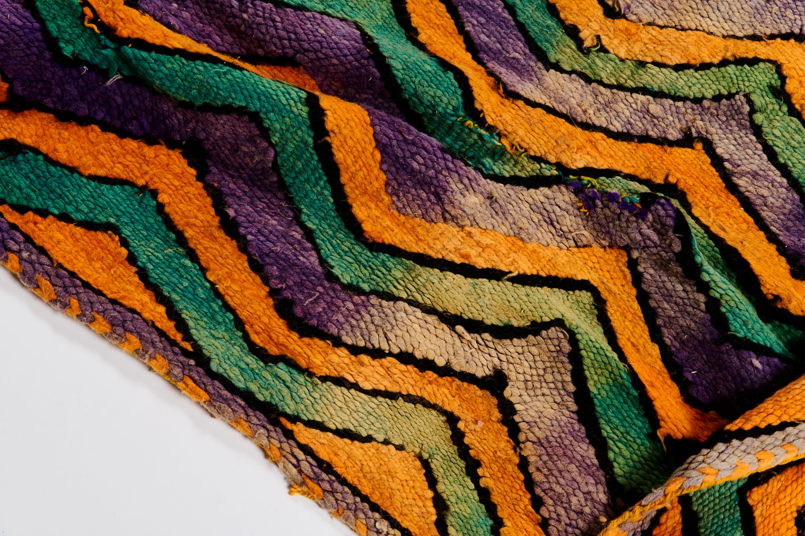 RC144 Hobnob Distressed 7' x 10' Foot Rug Prop Rental ACME Brooklyn